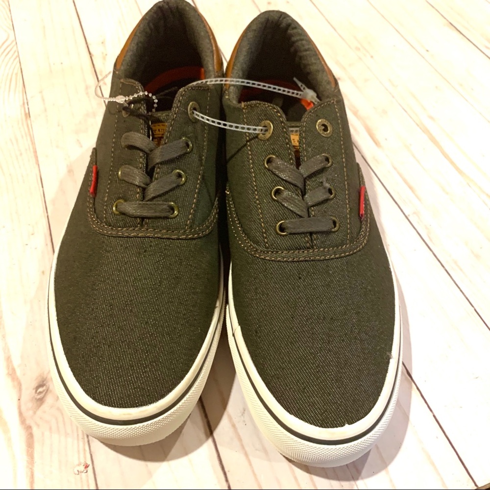 Men’s Levi’s Sz 9.5 Ethan Denim LL Casual Shoes - Picture 2 of 8